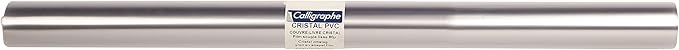 Rouleau couvre-livres cristal non adhesif PVC 8/100eme 5 m x 0,45 m - Transparent