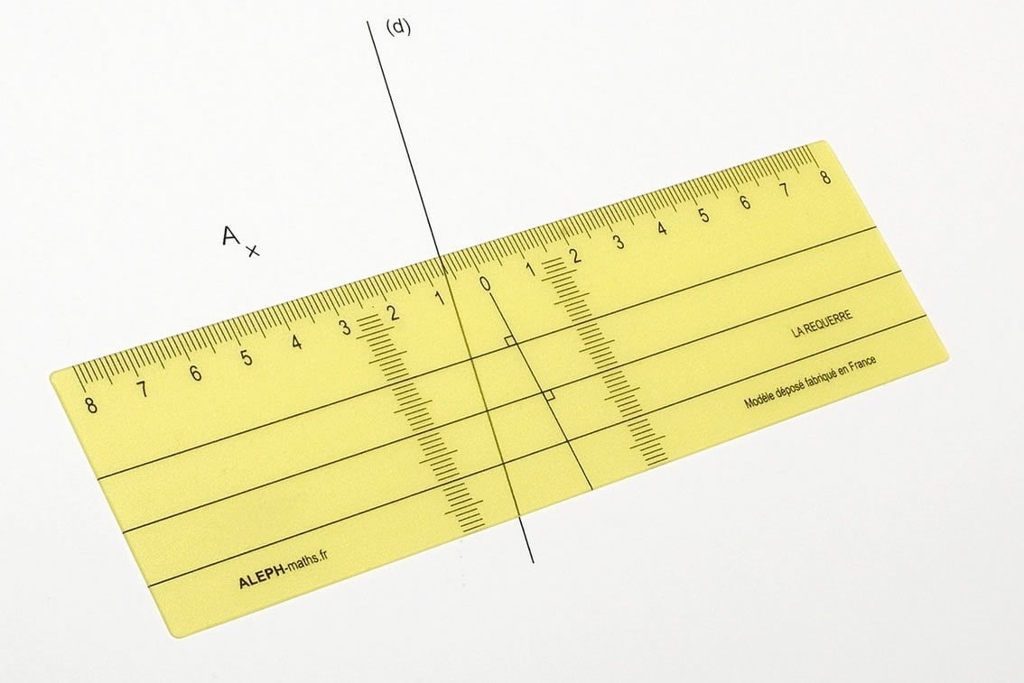 Réquerre en plastique incassable souple - 90° - 16 cm - Wonday®